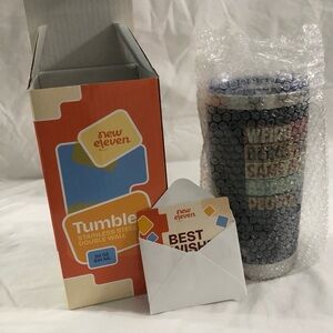 Black stainless steel Tumbler double wall Weird Being The Same As Old People20oz